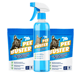 Pee Buster Tablet Pack + Free Spray Bottle